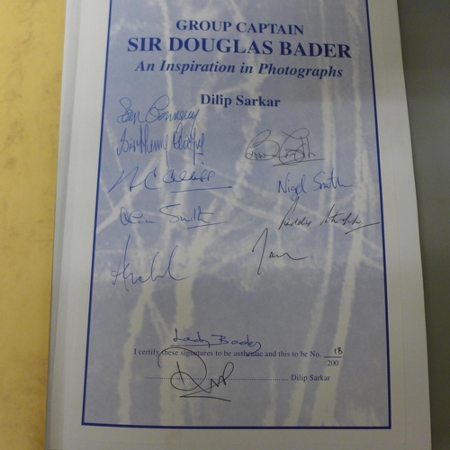 689 - Autographs, Dilip Sarkar, Group Captain Sir Douglas Bader, An Inspiration in Photographs, 18 of 200 ... 