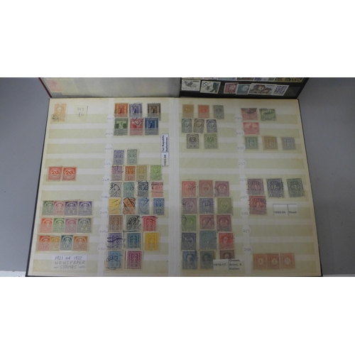 690 - Stamps: stock books of stamps and postal history of Austria and Sweden