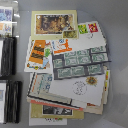 700 - Stamps;- stamps, covers, booklets, presentation packs, etc.