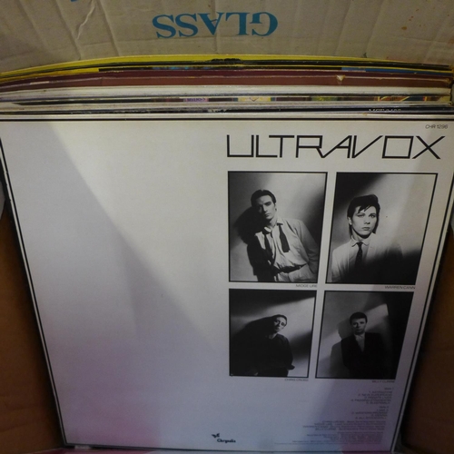 712 - A box of 1970's and 1980's LP records