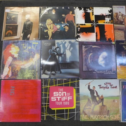 726A - Fidteen New Wave/Punk LP's & 12