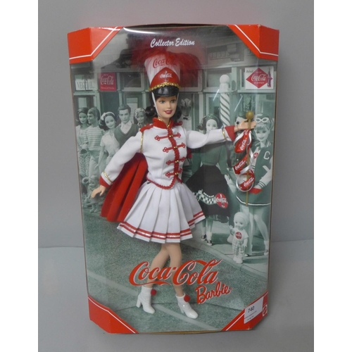 740 - A Coca-Cola Barbie Collector Edition 2001 in unopened box