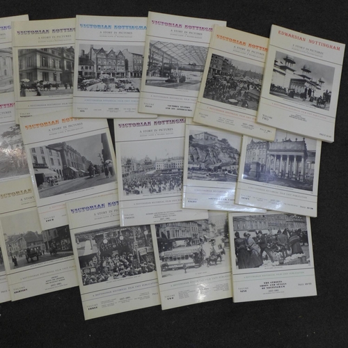 743 - A collection of Nottingham related books: Nottingham New Exchange Buildings and Council House 1929, ... 