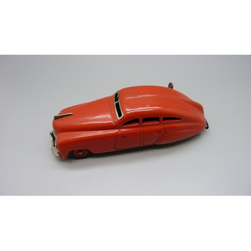 806 - A Schuco 1750 tin plate car