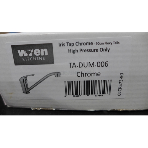 3034 - An Iris Chrome High Pressure Tap ( model no TA.DUM.006)