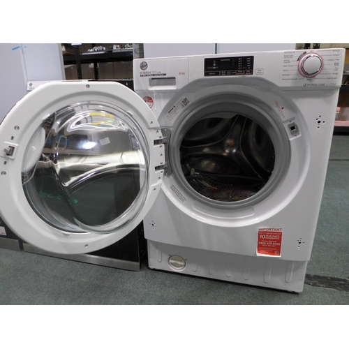 3080 - Hoover H-Wash 300 Lite Integrated Washing Machine (9kg) H820xW600xD525 , Model NoHBWS 49D1ACE, Origi... 