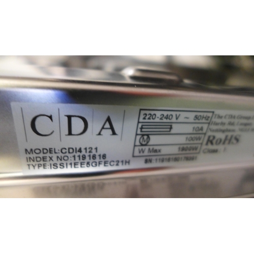 3083 - CDA  Integrated Slimline Dishwasher H820xW598xD550, Model NoCDI6121, Original RRP £331.67  inc vat  ... 