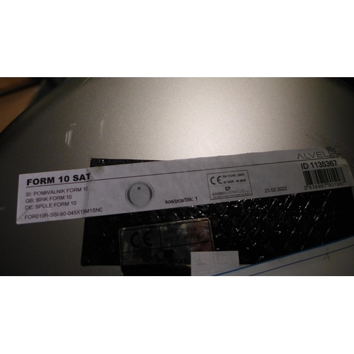 3101 - 450mm Installation Round Stainless Steel Sink, Model No1008987, Original RRP £25.00  inc vat  * This... 