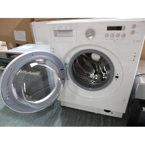 3121 - CDA Fully Integrated Washer (8kg)  H825xW595xD540, Model NoCI381, Original RRP £469.17  inc vat  * T... 