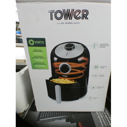 2129 - Tower compact air fryer, Pressure King cooker, & Silvercrest electric grill