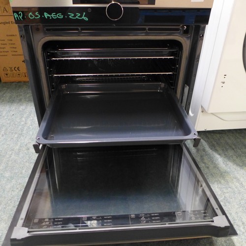 3120 - AEG Single Electric Oven Model: BPK842720M * This Lot Is Subject To VAT