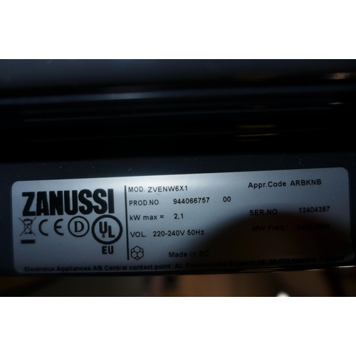 3102 - Zanussi  Microwave with Grill Model: ZVENW6X1 (H455xW595xD567), Original RRP £349.17 inclusive of VA... 