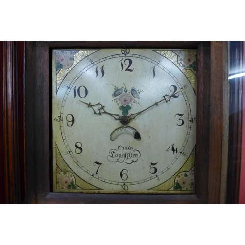 17 - A George III oak 30-hour longcase clock