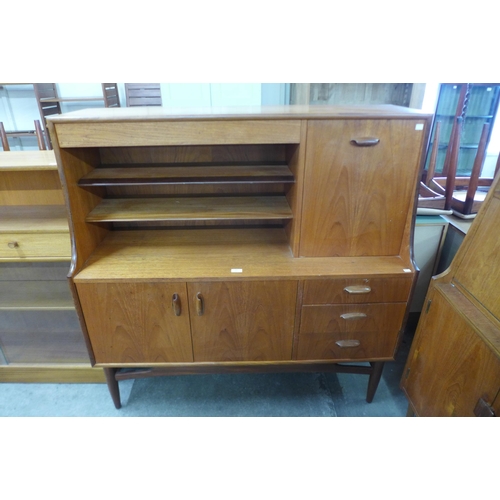 45 - A G-Plan Fresco teak highboard