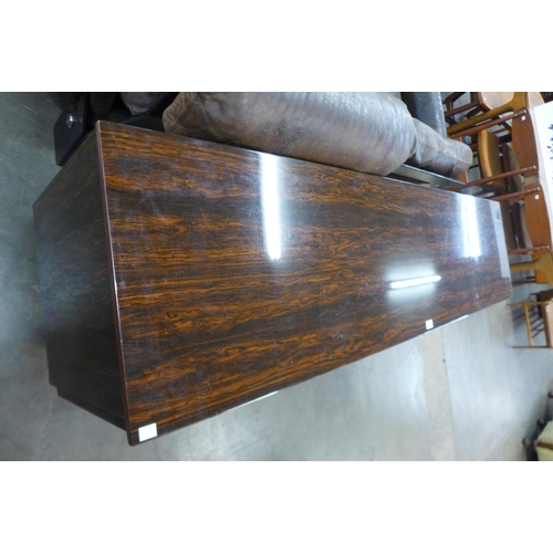 53 - A simulated rosewood sideboard