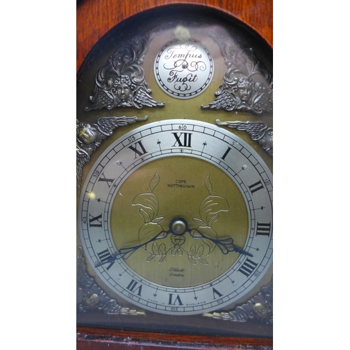 609 - A Cope's of Nottingham mantel clock with Elliot movement