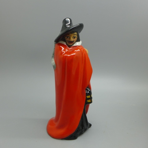 626 - A Royal Doulton figure, Jessica and a small Royal Doulton figure of Guy Fawkes