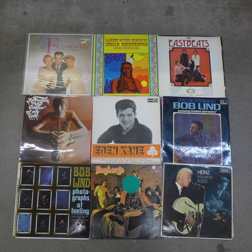 684 - Twenty-two 1960's/1970's LP records including Chris Farlowe, The Freeballs, Tab Hunter, The Dells, T... 