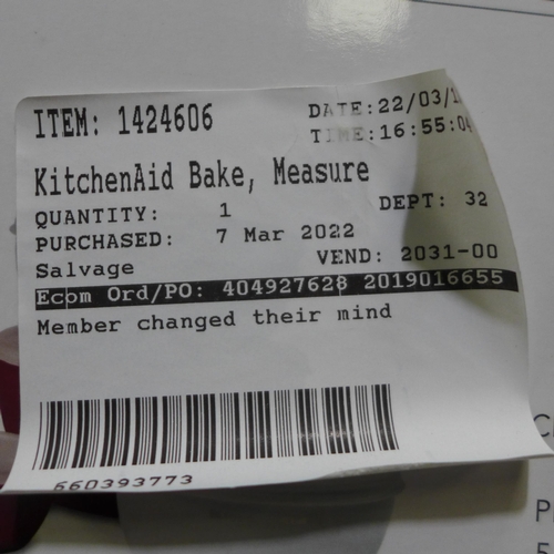 3382 - KitchenAid Measure & Prep Set  (250A -245)  * This lot is subject to vat