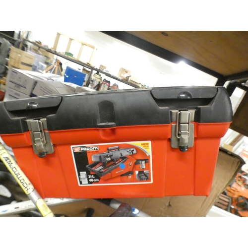 2145 - 4 Petrol-driven strimmers - for spares or repair with plastic tool box