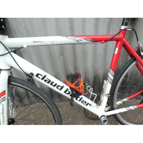 2151a - Aluminium Claud Butler racing bike (Police repossession)