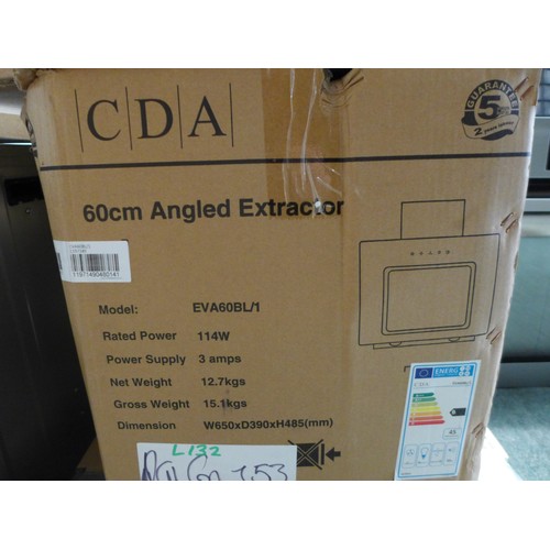 3407 - Scrap Lot consisting of: CDA Curved Glass Extractor, Faber Hob Extractor, CDA Angled Extractor  * Th... 