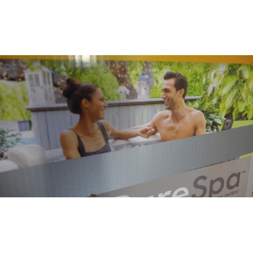 1698 - Intex Purespa Inflatable 4 person spa, RRP £374.91 + vat (4106-8)  * This lot is subject to vat - bo... 