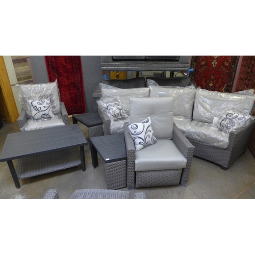 1302 - Pac Casual Christy Lake 6 piece theatre set, RRP £2249.91 + vat (4106-6)  * This lot is subject to v... 