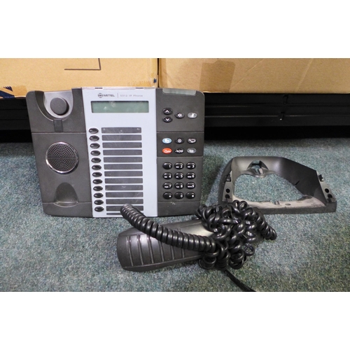 3077 - Twenty Mitel 5312 IP phones with bases * this lot is subject to VAT