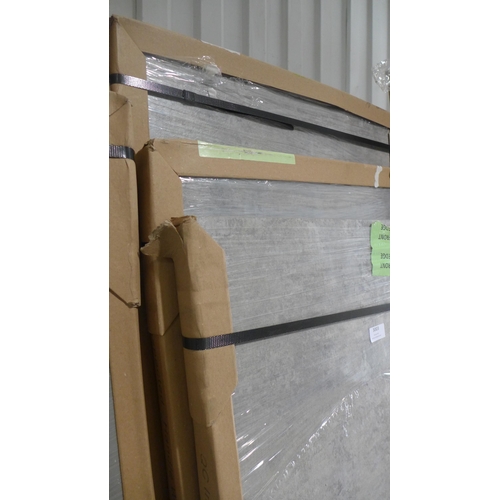 3003 - 3x  Washed Concrete Matt Worktops (1x 1915, 1x 1780, 1x 1720 x602x38mm Approx)    * This lot is subj... 