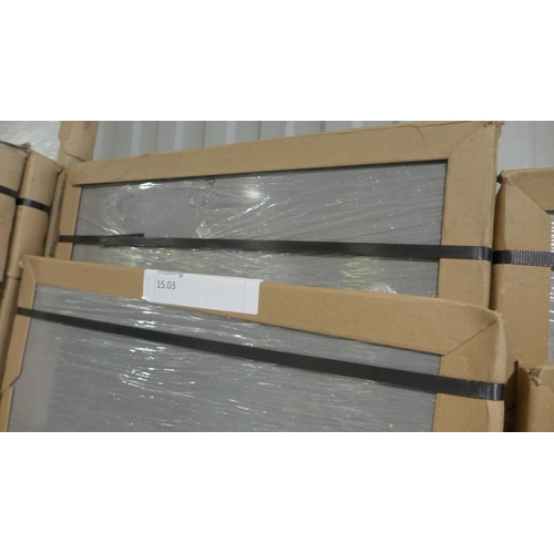 3004 - 2x Crystal Grey Worktops (1x 2000x600x22mm & 1x 1800x600x40mm Approx)    * This lot is subject to va... 