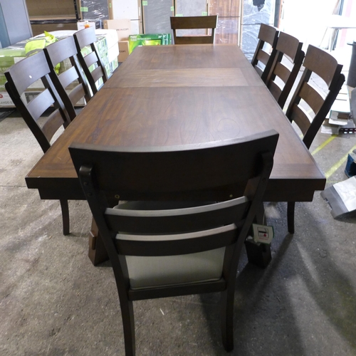 3054 - Craft&Main Brookwood 9Pc Dining Set   (4105-21)  Original RRP £1416.66+ Vat* This lot is subject to ... 