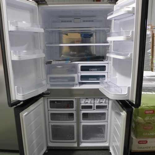 3055 - Sharp 4-Door Fridge Freezer (Model: SJ-EX820F2-SL) (4110-42)   Original RRP £733.33+ VAT  * This lot... 