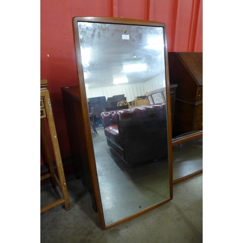 48 - A teak framed mirror