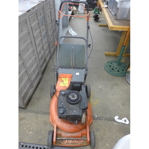 2319 - Flymo rotary lawn mower with collector