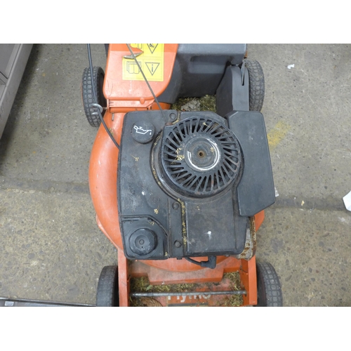 2319 - Flymo rotary lawn mower with collector