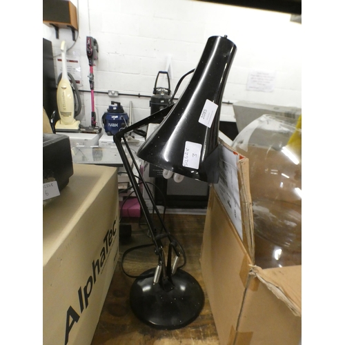 2085 - Black anglepoise desk lamp