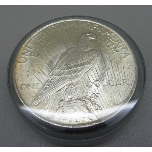 1032 - A USA Peace one dollar coin, 1924