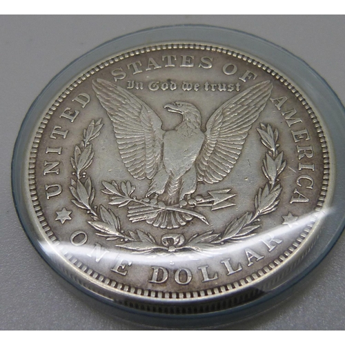 1037 - A USA one dollar coin, 1921, San Francisco mint