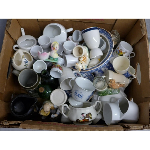 1053 - A collection of assorted china **PLEASE NOTE THIS LOT IS NOT ELIGIBLE FOR POSTING AND PACKING**