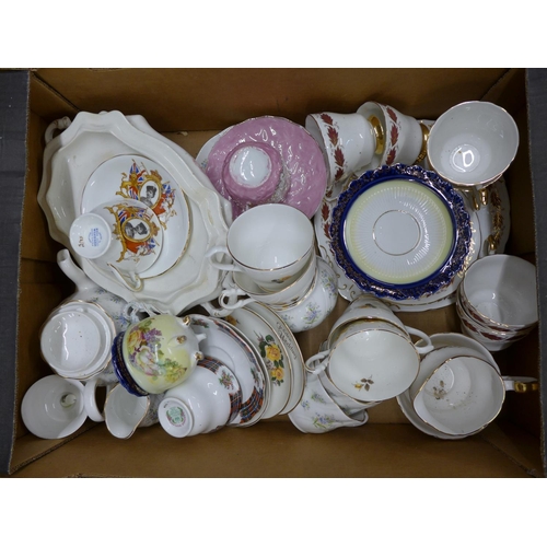 1089 - China, tea ware and glass ware, (4 boxes) **PLEASE NOTE THIS LOT IS NOT ELIGIBLE FOR POSTING AND PAC... 