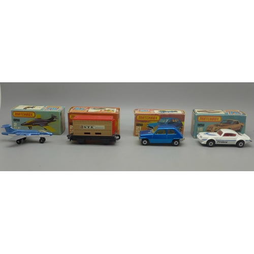 706 - Twenty-two Matchbox 75 vintage die-cast model vehicles, 1976-1981, all boxed (collected by the vendo... 