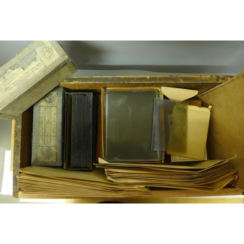 708 - Approximately 200 glass plate negatives of various sizes, ecclesiastical subjects