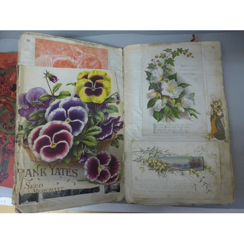 727 - Two postcard albums and a collection of loose postcards, early 20th Century onwards