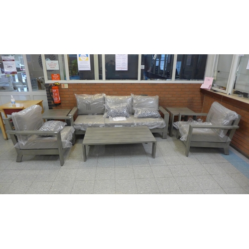 1301 - Atleisure Brookview 6 piece patio set, RRP £2083.33 + vat  (4106-9)   * This lot is subject to vat