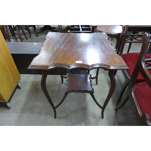 251 - An Edward VII mahogany occasional table