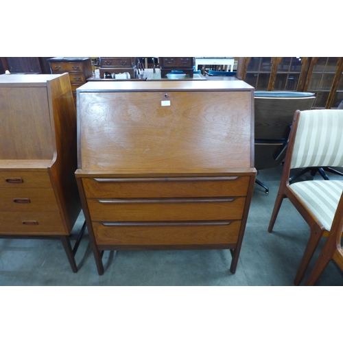 55 - A teak bureau