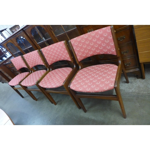 89 - A set of four Danish Eric Buch teak 89 model dining chairs