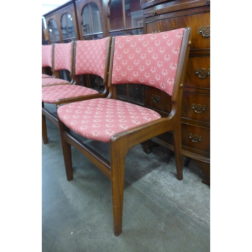 89 - A set of four Danish Eric Buch teak 89 model dining chairs