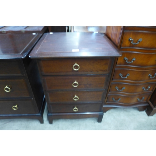 95 - A Stag Minstrel mahogany chest of drawers